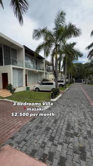 Villa ya vyumba vitatu inapangishwa Masaki, Dar Es Salaam