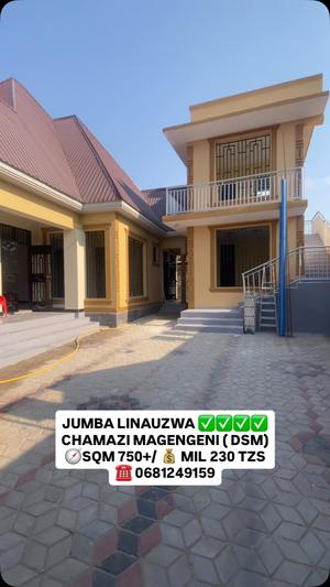 Nyumba ya vyumba 6 inauzwa Chamazi, Dar Es Salaam