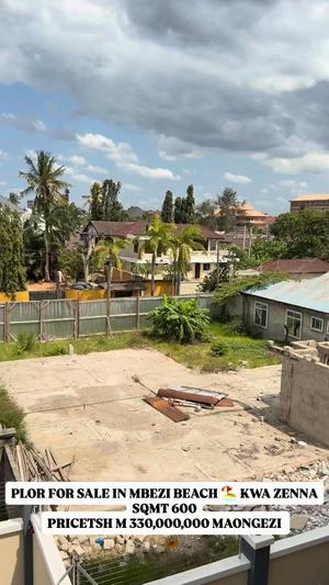 Residential Plot for Sale in Mbezi Beach, Dar Es Salaam (600 sqm) Residential Plot for Sale in Mbezi Beach, Dar Es Salaam (600 sqm)