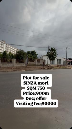 Residential Plot for Sale in Sinza Mori, Dar Es Salaam (750 sqm) Residential Plot for Sale in Sinza Mori, Dar Es Salaam (750 sqm)