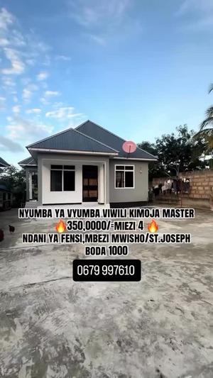 Apartment ya vyumba viwili inapangishwa Mbezi Mwisho, Dar Es Salaam