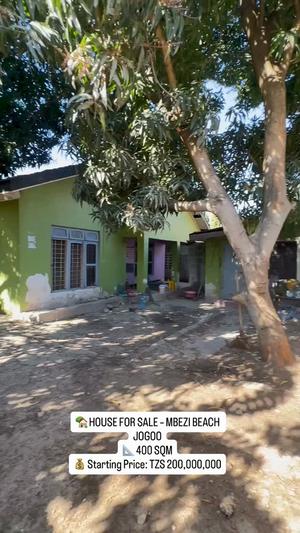 Nyumba inauzwa Mbezi Beach Jogoo, Dar Es Salaam (400 sqm)