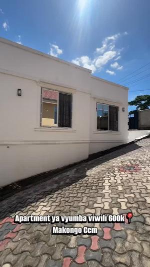 Apartment ya vyumba viwili inapangishwa Makongo Ccm, Dar Es Salaam