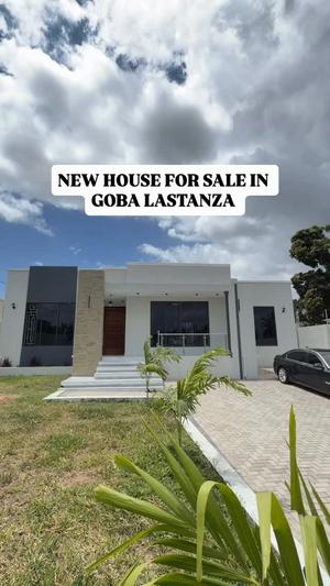 Nyumba ya vyumba vitatu inauzwa Goba Lastanza, Dar Es Salaam (700 sqm)