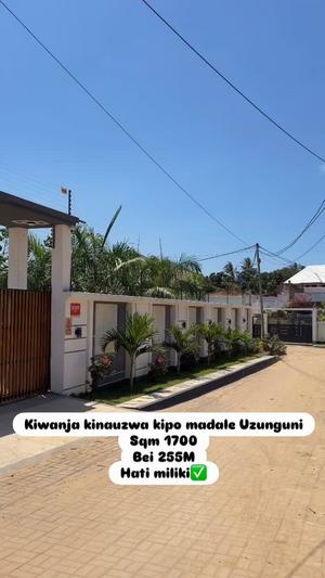 Kiwanja kinauzwa Madale Uzunguni, Dar Es Salaam (1700 sqm) Kiwanja kinauzwa Madale Uzunguni, Dar Es Salaam (1700 sqm)