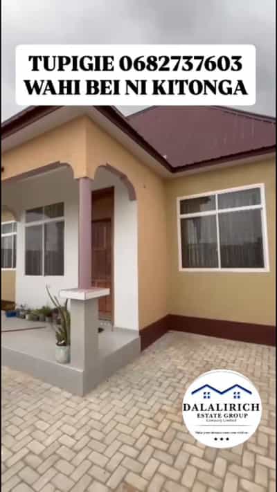 Nyumba ya vyumba vitatu inauzwa Ilazo Extension, Dodoma (1000 sqm)