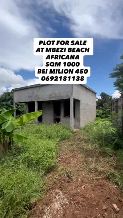 Residential Plot for Sale in Mbezi Beach Africana, Dar Es Salaam (1000 sqm)