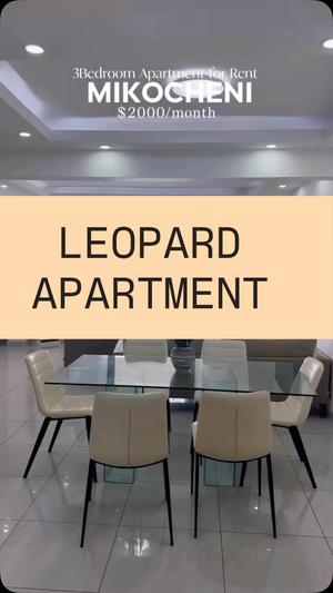 Apartment (Furnished) ya vyumba vinne inapangishwa Mikocheni, Dar Es Salaam Apartment (Furnished) ya vyumba vinne inapangishwa Mikocheni, Dar Es Salaam
