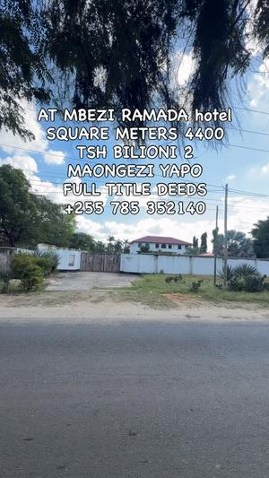 House for Sale in Mbezi Beach, Dar Es Salaam (4400 sqm) House for Sale in Mbezi Beach, Dar Es Salaam (4400 sqm)