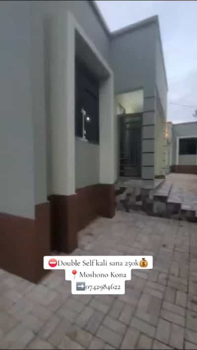Nyumba ya vyumba viwili inapangishwa Moshono Kona, Arusha