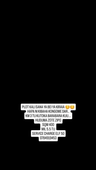 Plot for sale in Kongowe, Pwani Plot for sale in Kongowe, Pwani