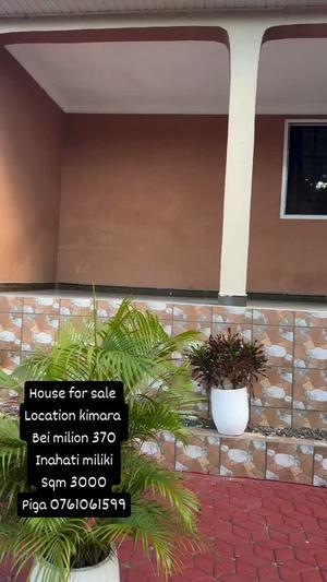 4 Bedrooms House for Sale in Kimara Mwisho, Dar Es Salaam (3000 sqm) 4 Bedrooms House for Sale in Kimara Mwisho, Dar Es Salaam (3000 sqm)