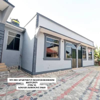 Nyumba/Apartment ya chumba kimoja inapangishwa Hazina, Dodoma