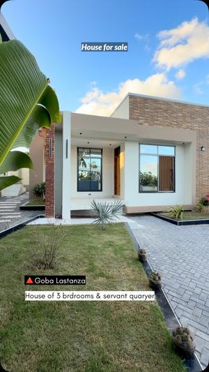 Nyumba ya vyumba vitatu inauzwa Goba Lastanza, Dar Es Salaam (600 sqm) Nyumba ya vyumba vitatu inauzwa Goba Lastanza, Dar Es Salaam (600 sqm)