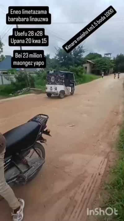 Kiwanja kinauzwa Kimara Mwisho, Dar Es Salaam (560 sqm) Kiwanja kinauzwa Kimara Mwisho, Dar Es Salaam (560 sqm)