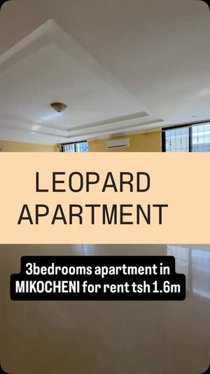 Apartment ya vyumba vitatu inapangishwa Mikocheni, Dar Es Salaam Apartment ya vyumba vitatu inapangishwa Mikocheni, Dar Es Salaam