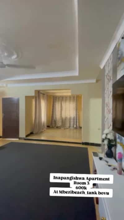 Apartment ya vyumba vitatu inapangishwa Mbezi Beach, Dar Es Salaam