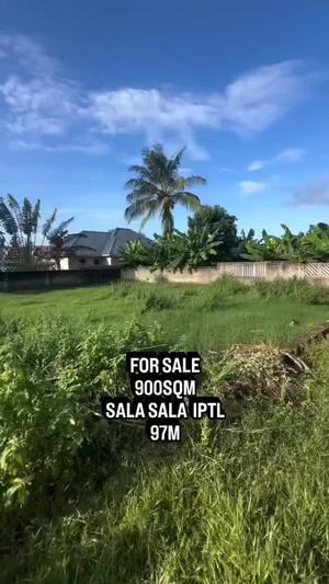 Kiwanja kinauzwa Salasala, Dar Es Salaam sqm 900