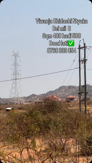 Plots for sale in Chidachi Ntyuka, Dodoma sqm 438