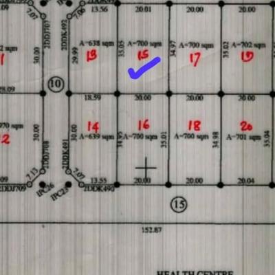 Plot for sale in Iyumbu, Dodoma sqm 700
