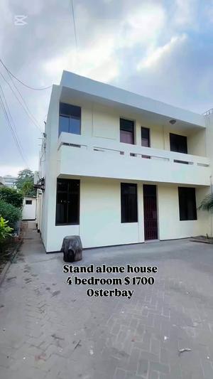4 Bedrooms House for Rent in Oysterbay, Dar Es Salaam