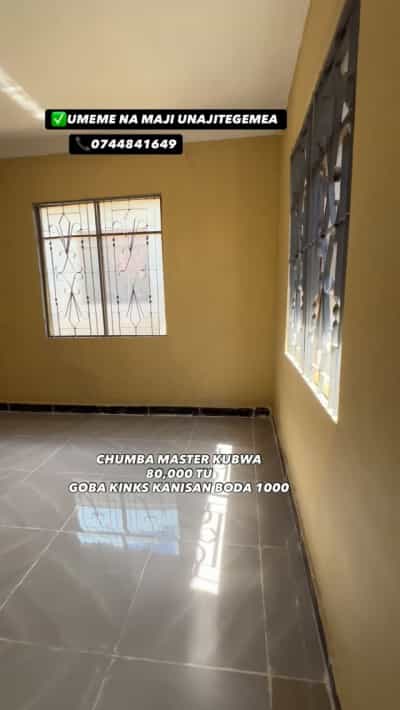 1 Bedroom House for Rent in Goba KINKS KANISAN BODA, Dar Es Salaam 1 Bedroom House for Rent in Goba KINKS KANISAN BODA, Dar Es Salaam