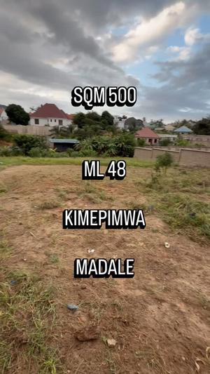 Residential/Commercial Plot for Sale in Madale Mwisho, Dar Es Salaam (500 sqm) Residential/Commercial Plot for Sale in Madale Mwisho, Dar Es Salaam (500 sqm)