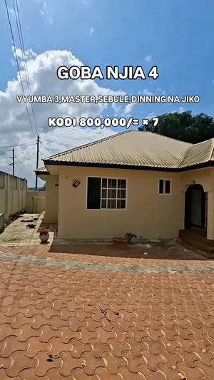 Apartment ya vyumba vitatu inapangishwa Goba Njia 4, Dar Es Salaam Apartment ya vyumba vitatu inapangishwa Goba Njia 4, Dar Es Salaam