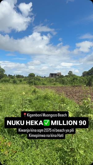Beach Plot for Sale in Kigamboni, Dar Es Salaam (2075 sqm)