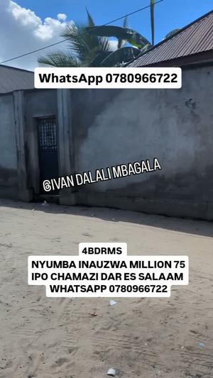 Nyumba inauzwa Chamazi, Dar Es Salaam