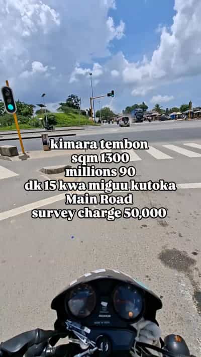 Residential Plot for Sale in Kimara Temboni, Dar Es Salaam (1300 sqm)