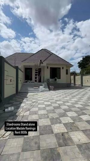 Nyumba ya vyumba vitatu inapangishwa Madale Flamingo, Dar Es Salaam