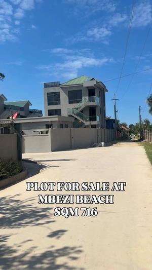 Kiwanja kinauzwa Mbezi Beach, Dar Es Salaam sqm 716 Kiwanja kinauzwa Mbezi Beach, Dar Es Salaam sqm 716