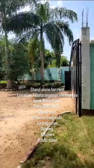 Nyumba ya vyumba vitatu inapangishwa Tabata, Dar Es Salaam