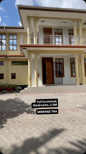 Nyumba (Furnished) ya vyumba vitatu inapangishwa Mwenge, Dar Es Salaam