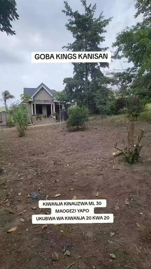 Kiwanja kinauzwa Goba Kings Kanisani, Dar Es Salaam