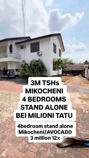 Nyumba ya vyumba vitatu inapangishwa Mikocheni, Dar Es Salaam