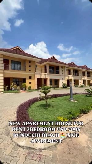 Villa ya vyumba vitatu inapangishwa Kunduchi Beach, Dar Es Salaam