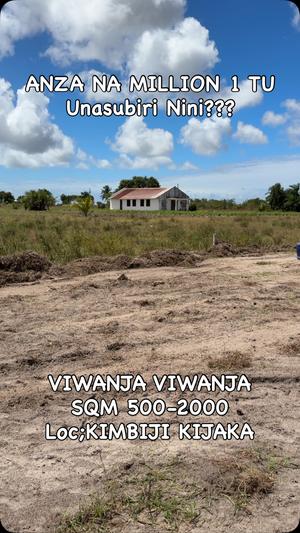 Residential Plots for Sale in Kimbiji Kijaka, Kigamboni, Dar Es Salaam (500 sqm) Residential Plots for Sale in Kimbiji Kijaka, Kigamboni, Dar Es Salaam (500 sqm)