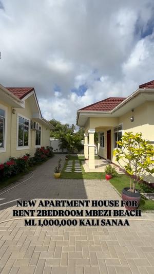 Nyumba/Apartment ya vyumba viwili inapangishwa Mbezi Beach, Dar Es Salaam