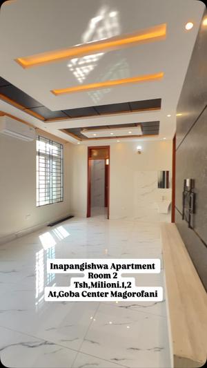 Apartment ya vyumba viwili inapangishwa Goba Center Magorofani, Dar Es Salaam Apartment ya vyumba viwili inapangishwa Goba Center Magorofani, Dar Es Salaam