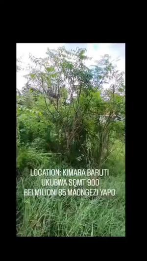Plot for sale in Kimara Baruti, Dar Es Salaam sqm 900