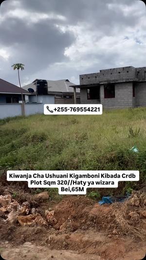 Kiwanja kinauzwa Kigamboni Kibada, Dar Es Salaam sqm 320