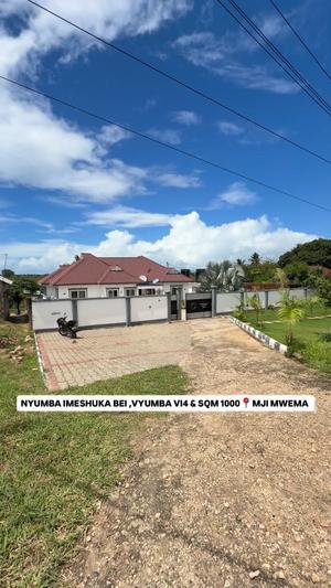 3 Bedrooms House for Sale in Mjimwema, Kigamboni, Dar Es Salaam (1000 sqm)