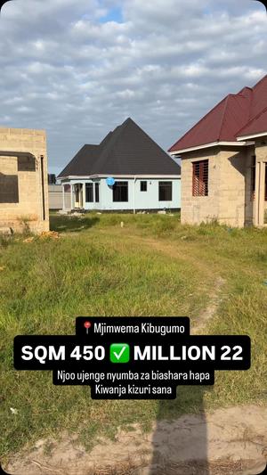 Plot for sale in Kigamboni, Dar Es Salaam sqm 450