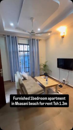 1 Bedroom Furnished Apartment for Rent in Msasani Beach, Dar Es Salaam