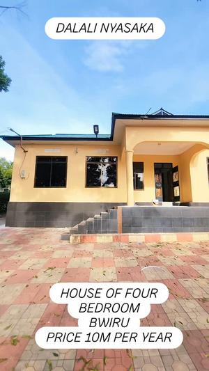 Nyumba ya vyumba vinne inapangishwa Bwiru, Mwanza