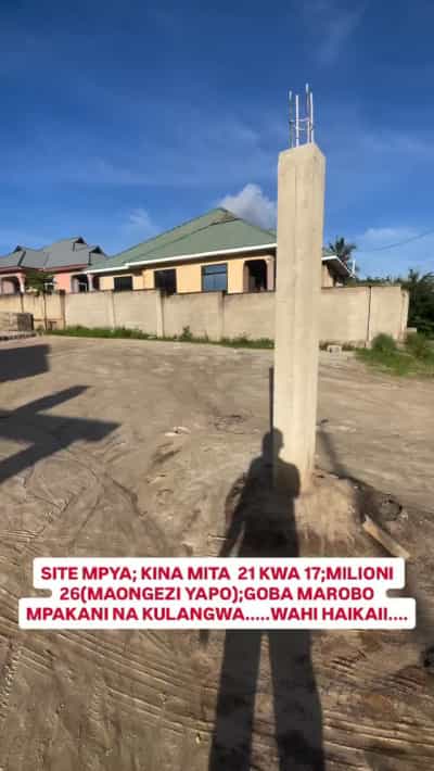 Residential Plot for Sale in GOBA MAROBO, Dar Es Salaam (357 sqm)