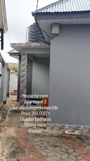 1 Bedroom Apartment for Rent in Tabata Segerea Kwa Bibi, Dar Es Salaam