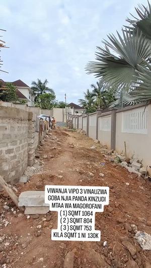 Residential Plot for Sale in Goba Njiapanda Kinzudi Mtaa wa Magorofani, Dar Es Salaam Residential Plot for Sale in Goba Njiapanda Kinzudi Mtaa wa Magorofani, Dar Es Salaam